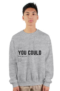 Determination heavy crewneck sweatshirt