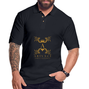 Men's Pique Polo Shirt - midnight navy
