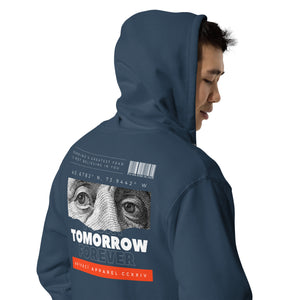Burning Checks Unisex fleece zip up hoodie