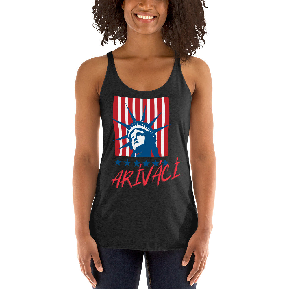 Women's Racerback Lady Liberty Tank