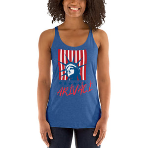 Women's Racerback Lady Liberty Tank