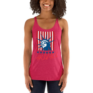 Women's Racerback Lady Liberty Tank